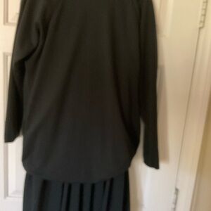 D N EVANS BLACK  MAXI DRESS